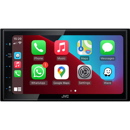 JVC KW-M560BT - Bluetooth | Apple CarPlay - Android Auto | USB | 2-DIN car radio