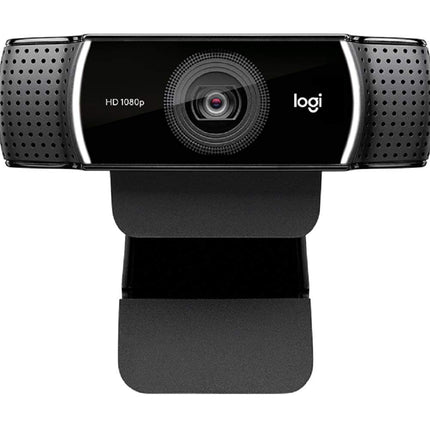 Logitech C922 Pro Stream, HD 1080p / 30 kaadrit sekundis või HD 720p / 60 kaadrit sekundis, ülikiire, stereoheli, HD-valguskorrektsioon, autofookus YouTube'i, Twitchi, XSpliti, PC/Maci/sülearvuti/MacBooki/tahvelarvuti jaoks