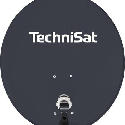 TechniSat TECHNITENNE 70 satelliitantenn 4 kasutajale (70 cm digitaalne satelliitsüsteem, komplekt sisaldab antenni mastikinnitusega ja Quattro-Switch LNB-d), antratsiithall