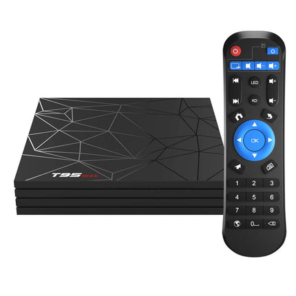 Android TV Box, Android 10.0 TV Box, 4 GB RAM 32 GB ROM H616 neljatuumaline Cortex-A53, toetab 3D 6K Ultra HD H.265 2,4 GHz WiFi Ethernet HD nutiteleri boks