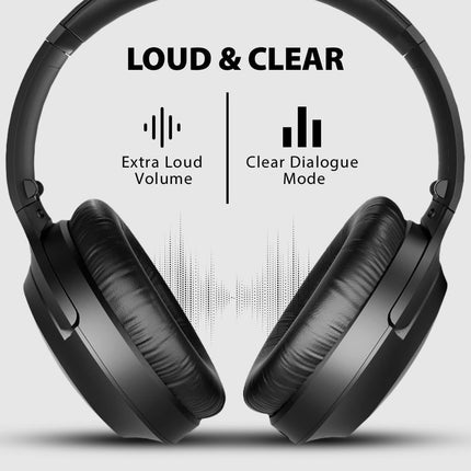 Avantree Opera Plus - juhtmevabad teleri kõrvaklapid helirežiimide ja dialoogirežiimidega, toetab optilist, AUX-sisendit, 50 m, 2,4 G raadiosagedus ja Bluetooth, saatja ja kõrvaklappide laadimisjaam 2-ühes