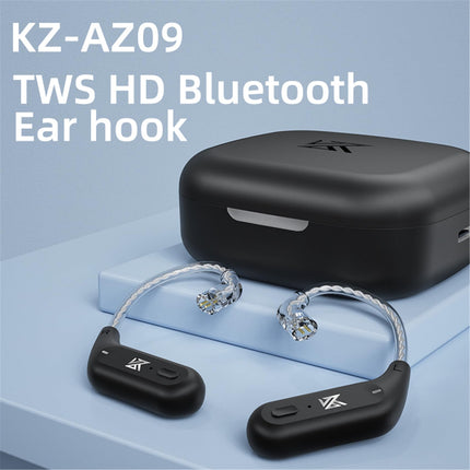YINYOO KZ AZ09 Bluetooth 5.4 uuenduskaabel, KZ ZS10 PRO traadita adapteri C-tihvtid ZSN PRO/ZSN PRO-X/zs12 pro x/ZS10 PRO X/EDX PRO/ZAR/AS16 PRO/PR2/ZS10 PRO 2/DQS/C10/CRA cca jaoks (C-tihvtid, must)