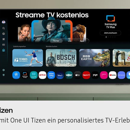 Samsung QLED Q8F 4K 85-tolline (214 cm) UHD-teler, Q4 tehisintellektiga protsessor, kvantpunkt tõeliste värvide jaoks, AirSlim disain, 4K ülesskaleerimine, mängukeskus, tasuta sisu, Samsung Vision tehisintellektiga nutiteler (2025)