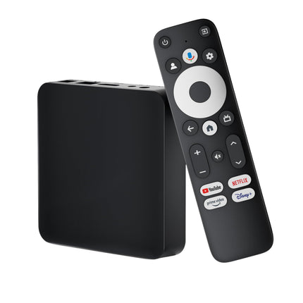 Striiming Box GD2 4K HDR nutikas Google TV mängija | WLAN/WiFi LAN USB | Chromecast | Netflix | Prime Video | Disney+