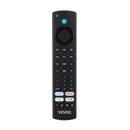 Vestel QLED-teler 43-tolline Fire TV 4K UHD-teler, nutiteler Dolby Visioni ja kolmekordse tuuneriga, HDR-teler 43QF9940 must