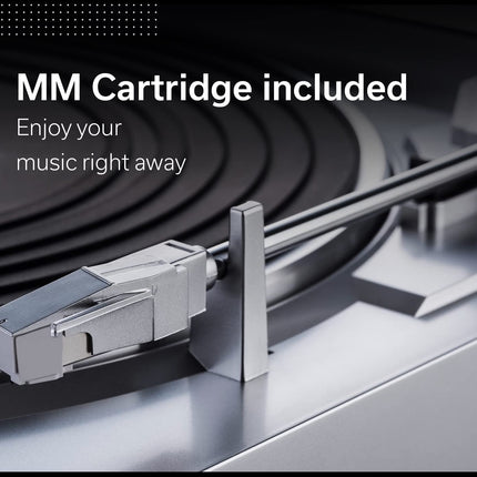 Denon DP 29 F Tourne-disque entraîné par courroie Noir