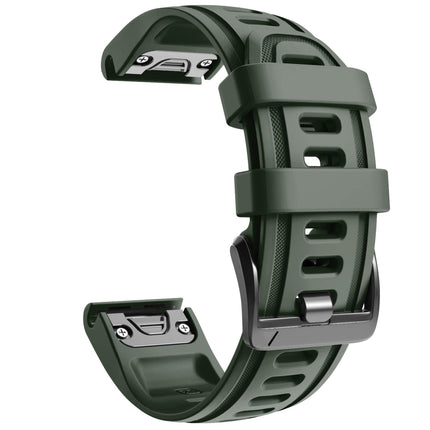 NotoCity kellarihm Fenix ​​​​6s/Fenix ​​​​6s Pro/Fenix ​​​​5s/Fenix ​​​​7s jaoks, 20 mm lai silikoonrihm kiirkinnitusega kellarihm, mitu värvi