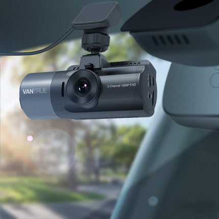 VANTRUE GPS-kleebise kinnitus N4/X4S/T3/N2S autokaamerale C-tüüpi USB-pordiga, esiklaasile, GPS-vastuvõtja (kiirus, asukoht, marsruut), kehtib Windowsi ja Maci jaoks