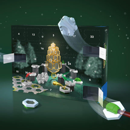 Ravensburgeri GraviTraxi advendikalender - ideaalne GraviTraxi algajatele ja fännidele, ehitusmänguasi lastele alates 8. eluaastast