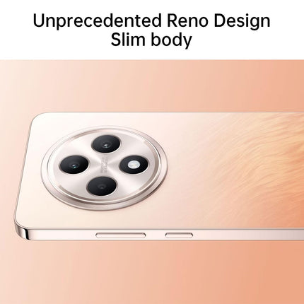OPPO Reno12 FS 5G 12+512GB, Android nutitelefon ilma lepinguta, mobiiltelefon, 120Hz 6.67" OLED ekraan, Dimensity 6300, 50MP tehisintellektiga põhikaamera, SUPERVOOC 45W, 5000mAh aku, IP64 kaitse, NFC, oranž