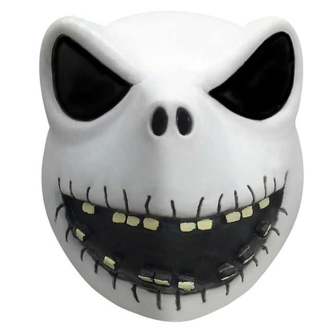 Yearsahrk Jack Skellingtoni maski kostüüm lateksist anime mask õudusunenägu jõulud Jacki mask karnevali halloweeni kostüümi rekvisiidid täiskasvanutele (Jack Skellingtoni mask)