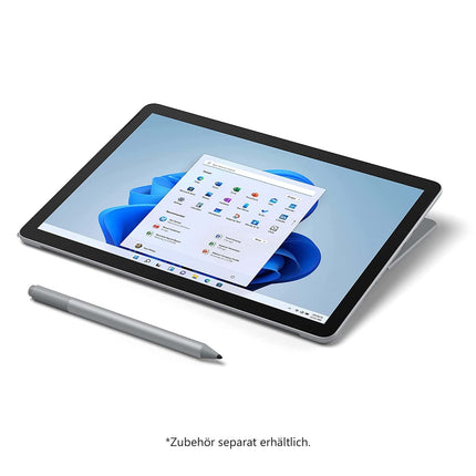 Microsoft Surface Go 3, 10-tolline 2-ühes tahvelarvuti (Intel Pentium Gold, 8 GB RAM, 128 GB SSD, Windows 11 Home S) Platinum