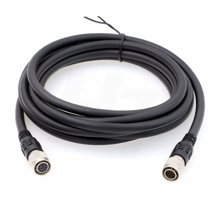 HangTon Hirose 12-pin Hirose isas-naissoost kaabel Sony XC-HR70 DXC-950 990 Hitachi CCD-kaamera kaugjuhtimispaneelile (3 meetrit)