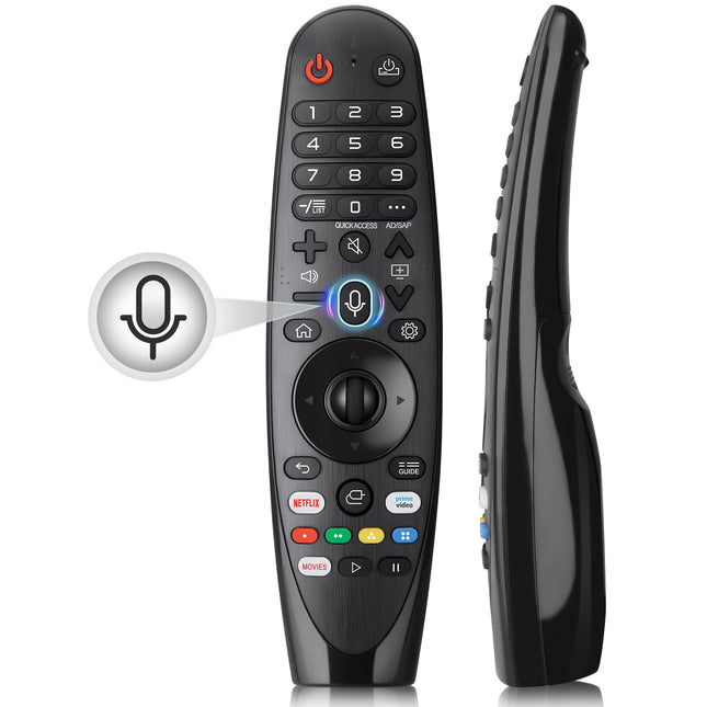 for LG TV remote control, for LG Magic Remote Original, compatible with AKB75855501 MR19BA MR20GA MR21GA MR22GN MR23GA with pointer and voice function