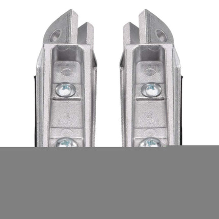 Qiilu Pair Front Motorcycle Footrest Pedals Footpegs for XJR400 / 1200/1300 / FZ400