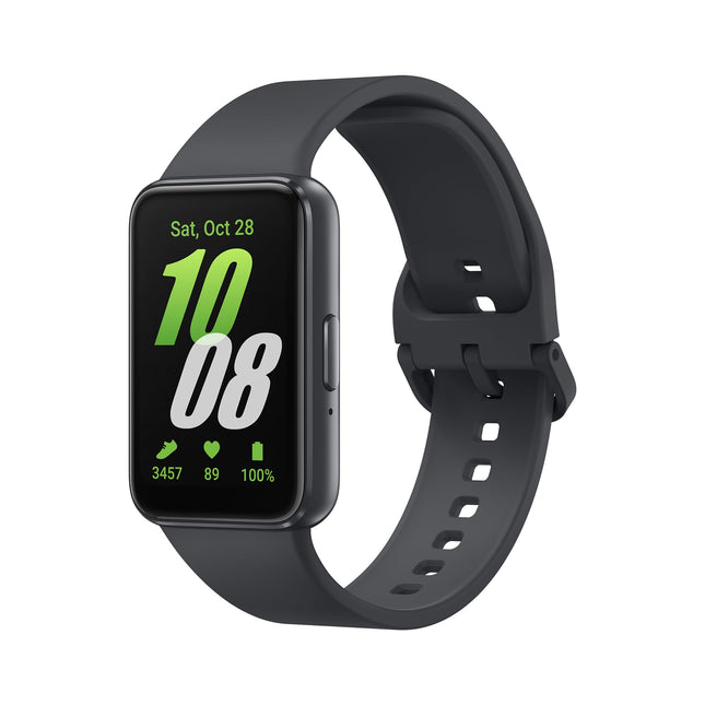 Samsung Galaxy Fit3 Smartwatch, Fitness Watch as Fitness Tracker and Activity Tracker, Gray, Includes 36-Month Manufacturer's Warranty [Exclusively at Amazon]