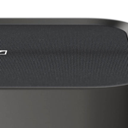 Sennheiser AMBEO subwoofer teleri ja muusika jaoks - EL pistik - 3D ruumiline heli - sügav, läbistav bass kuni 27 Hz - 8-tolline subwoofer 350 W D-klassi võimendiga - ühildub AMBEO heliribadega, must