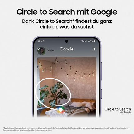 Samsung Galaxy S24 tehisintellektiga nutitelefon, lepinguta Android-telefon, 8 GB muutmälu, 128 GB salvestusruumi, 50 MP kaamera, pikk aku tööiga, oonüksmust, 3-aastane tootjagarantii