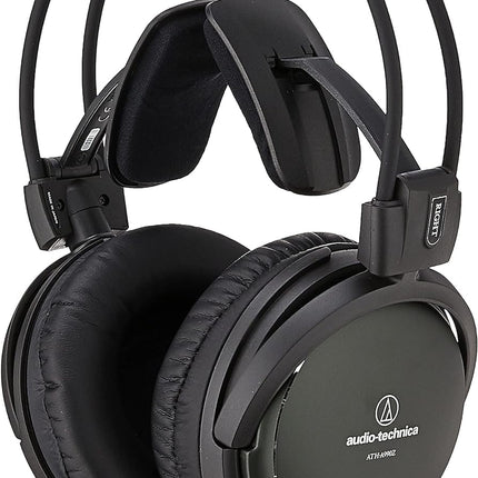 Audio-Technica A990Z suletud Hi-Fi kõrvaklapid, tumerohelised metallikvärvid