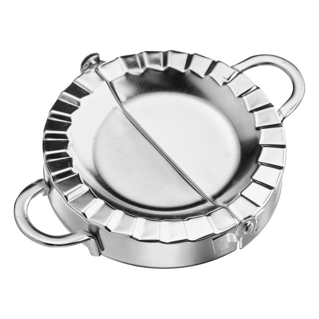 Westmark Ravioli Maker, Diameter: 12 cm, With practical handles, Stainless steel, Maria, Silver, 61372270