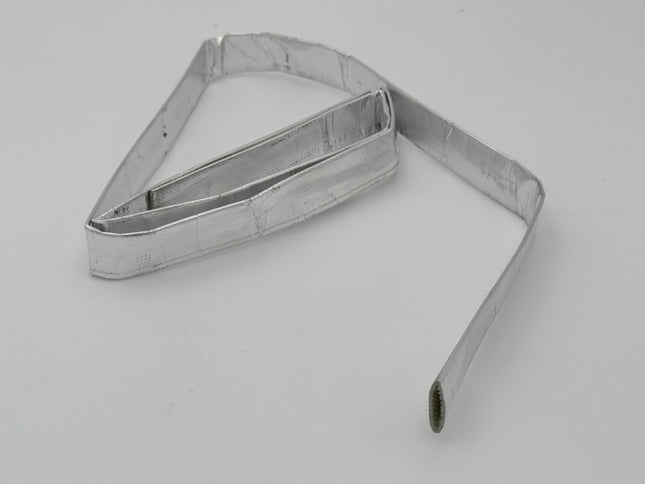 BALCONI PERFORMANCE ® Heat protection sheath for hoses and cables, fire-retardant, made of reflective aluminum, for high temperatures (inner diameter: 10 mm)