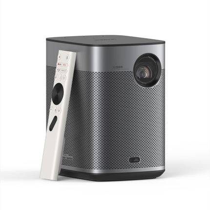 XGIMI Halo+ GTV 1080P kaasaskantav projektor, Google TV litsentseeritud Netflixiga, 700 ISO luumenit, 2x5W Harman Kardon, autofookus, WiFi, 200-tolline ekraan, sisseehitatud aku 2,5-tunnise mänguajaga