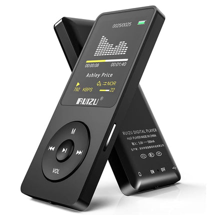 MP3-mängija Bluetooth 5.0-ga, RUIZU 8 GB muusikapleier lastele, digitaalne audiopleier, FM-raadio, hääle salvestamine, video taasesitus, e-raamat, 80 tundi taasesitust