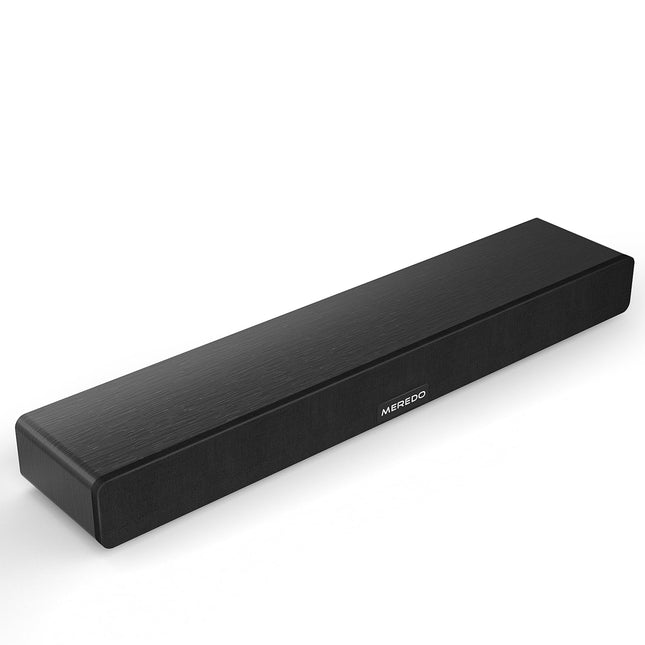 MEREDO puidust heliriba integreeritud subwooferiga 150W heliriba teleritele Kõik-ühes reguleeritavad kõrged ja bassid ARC/optiline/Aux/BT 5.0 5 ekvalaiseri režiimiga Kodukino - 71cm