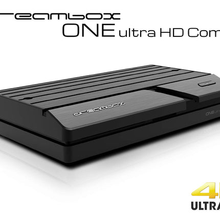 Dreambox One Combo Ultra HD 1x DVB-S2X MIS 1xDVB-C/T2 tuuner 4K 2160p E2 Linux Dual WiFi H.265