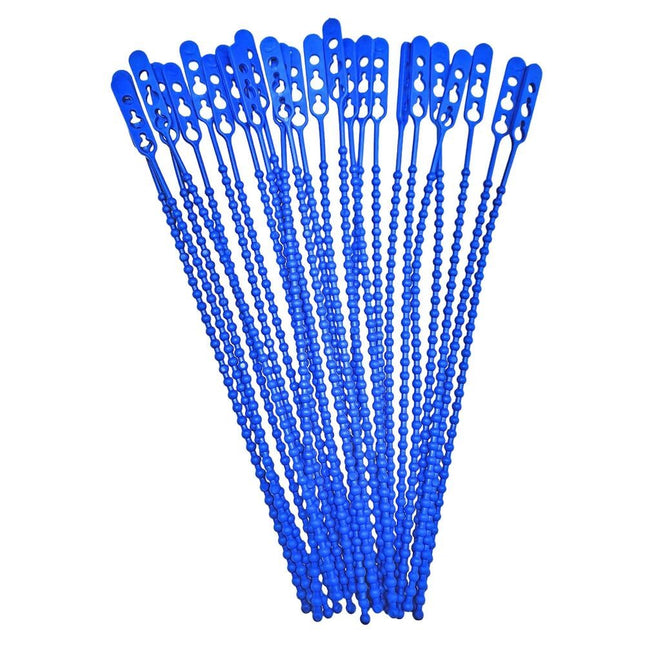 VEPATIM 100 quick tie flash tie length 190mm resealable blue