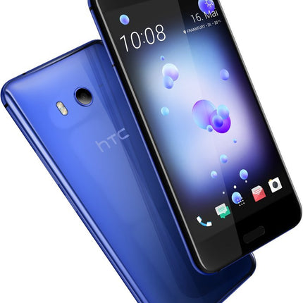 HTC U11 nutitelefon (13,97 cm (5,5 tolli), 16 MP esikaamera, 64 GB salvestusruum, Android) safiirsinine, Alexa integratsiooniga