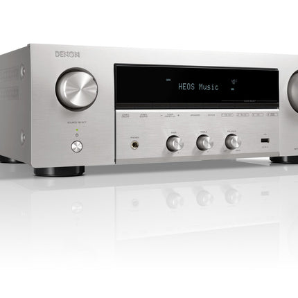 Denon DRA-900H 2.2-kanaliga 145W 8K AV võimendi sisseehitatud HEOS-iga - hõbedane
