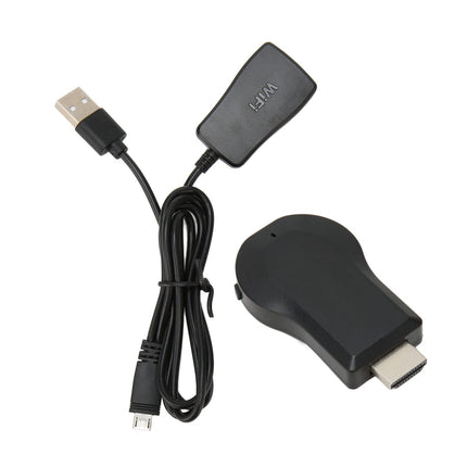 1080P juhtmevaba HDMI-ekraaniadapter, WiFi mobiilse ekraani peegeldamise vastuvõtja, toetab Airplayd/Miracasti/DLNA-d, voogesitab videot/heli telerisse, Androidile