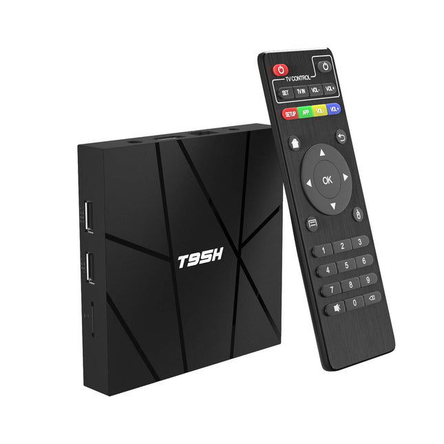 Android TV Box 10.0 2GB RAM 16GB ROM Nutiteleriboks, Allwinner H616 neljatuumaline 6K teleriboks, H.265, 3D, 2.4G WiFi, 10/100M Ethernet
