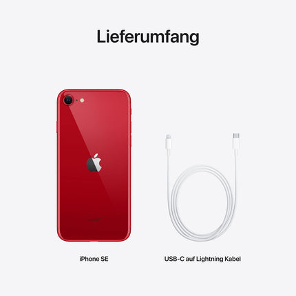 Apple iPhone SE 3. põlvkond, 64 GB - punane (renoveeritud)