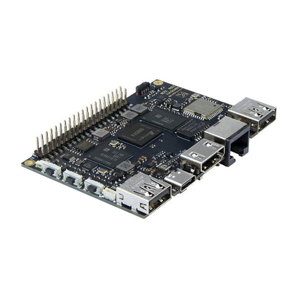 Khadas VIM1S Amlogic S905Y4 SBC Computer with 4K@60fps AV1 Ultra HD Video Playback - Multi-OS TV Box Single Board Computer, 32MB SPI Flash, Embedded Service (2+16GB)