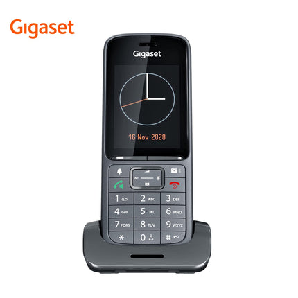Gigaset SL800H PRO – juhtmeta äriklassi DECT-telefon suure värvilise ekraaniga - Suurepärane helikvaliteet - Bluetooth - LED kõne visuaalseks näitamiseks, antratsiithall