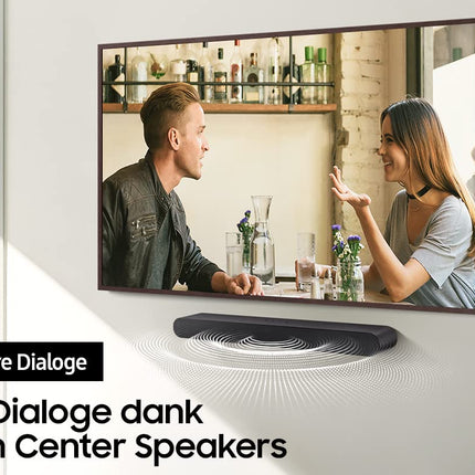 Samsung HW-S56B 3.0-kanaliga S-heliriba (Saksa mudel), juhtmevaba Dolby Atmos 5.0 / DTS Virtual:X, Q-Symphony, sisseehitatud keskkõlar [2022]