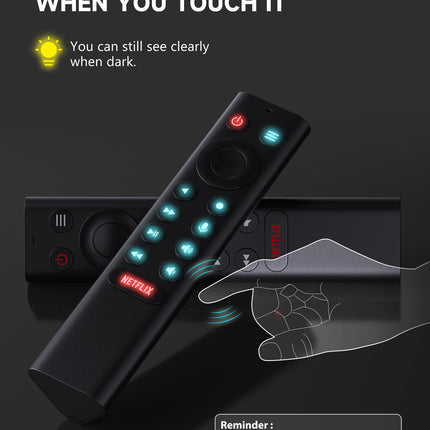 TCNOUMT P3700 hääljuhtimispuldi asendus NVIDIA Shield TV Android TV Pro 2015 2017 2019 mudelitele, ilma kaugjuhtimispuldi asukoha tuvastamise funktsioonita