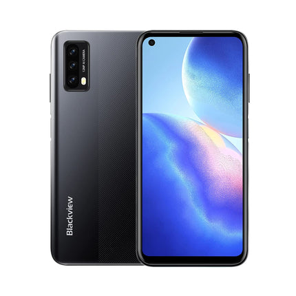 Blackview A 90 - Slim &amp; Lightweight Smartphone - Dual SIM Phone - 4 GB RAM + 64 GB ROM - 185 g Lightweight - Android 11 - Immersive Gaming with Fast RAM - European Version - Black