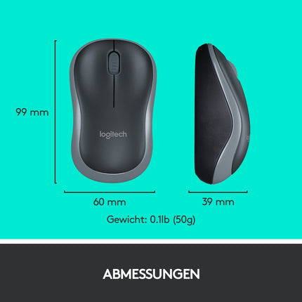 Logitech MK850 Performance juhtmevaba klaviatuuri ja hiire kombinatsioon, Bluetooth, 2,4 GHz ühendus USB-vastuvõtja kaudu, aku tööiga 24–36 kuud, randmetugi, saksa QWERTZ-paigutus, must