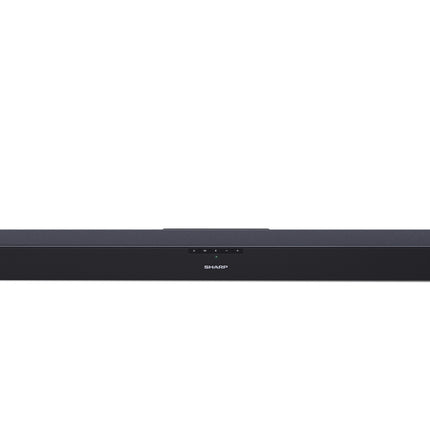 SHARP HTSB140MT 2.0 heliriba 150W (USB, Bluetooth, HDMI, optiline, AUX-sisend (3,5 mm), laius: 95 cm), õhuke disain, must