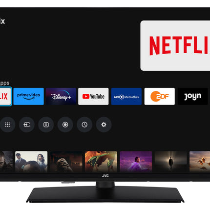 JVC 32-tolline TiVo-toega nutiteler (Full HD, HDR, kolmekordne tuuner, 6 kuud HD+ garantiid) LT-32VF5355