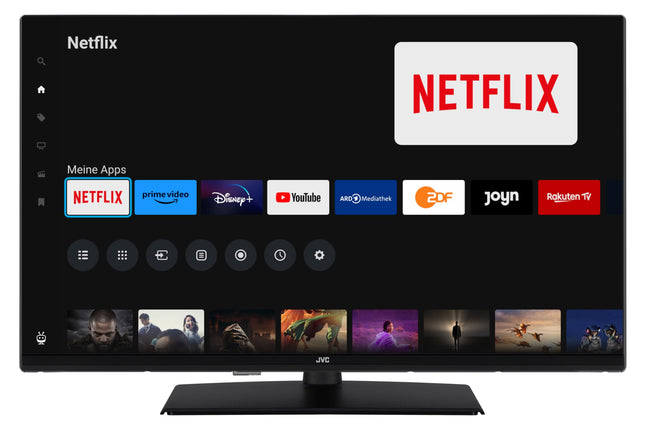 JVC 32-inch Smart TV powered by TiVo (Full HD, HDR, Triple Tuner, 6 months HD+ included) LT-32VF5355