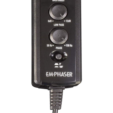 EMPHASER EBS108A – võimas 20 cm aktiivsubwoofer varuratta koopasse/velge paigaldamiseks, auto bassikast 200-vatise võimendiga, bassrefleksi põhimõte, parima toote auhind