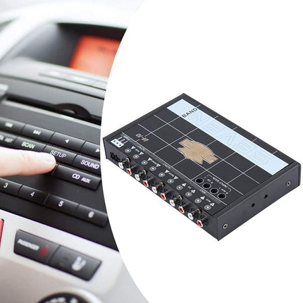 Autoaudio ekvalaiser Auto ekvalaiser Auto ekvalaiser EQ Auto 7 ekvalaiser Autoaudio tuuner 1 tükk Auto auto heli stereo ekvalaiser 7 ribaga