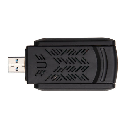 GigaBlue Ultra 1200Mbps W-LAN 2.4 &amp; 5 GHz USB 3.0 WiFi Dual Band Adapter 5GHz+2.4GHz 2x5 dBi High Speed ​​802.11ac Wireless Network Adapter WiFi Receiver for Windows/Mac OS/Linux