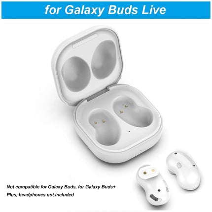 Juhtmevaba laadimisümbris, ühildub Galaxy Buds Live'iga, kõrvaklappide laadimisümbris, asendusümbris, varulaadimisümbris, dokkimisjaam Galaxy Buds Live SM R180 jaoks