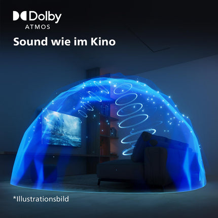 Philips 50PUS7609 4K LED nutiteler - 50-tolline ekraan pikslitäpse Ultra HD Titan OS platvormi ja Dolby Atmos heliga. Ühildub Alexa ja Google Assistantiga - antratsiithall