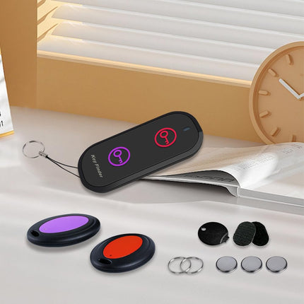 Chlovoe Key Finder, Item Finder and Tracker, Remote Control Finder with Sound, Wireless Wallet Finder, Dog Tag for Finding Keys, Remote Control